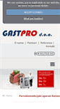 Mobile Screenshot of gastpro.rs